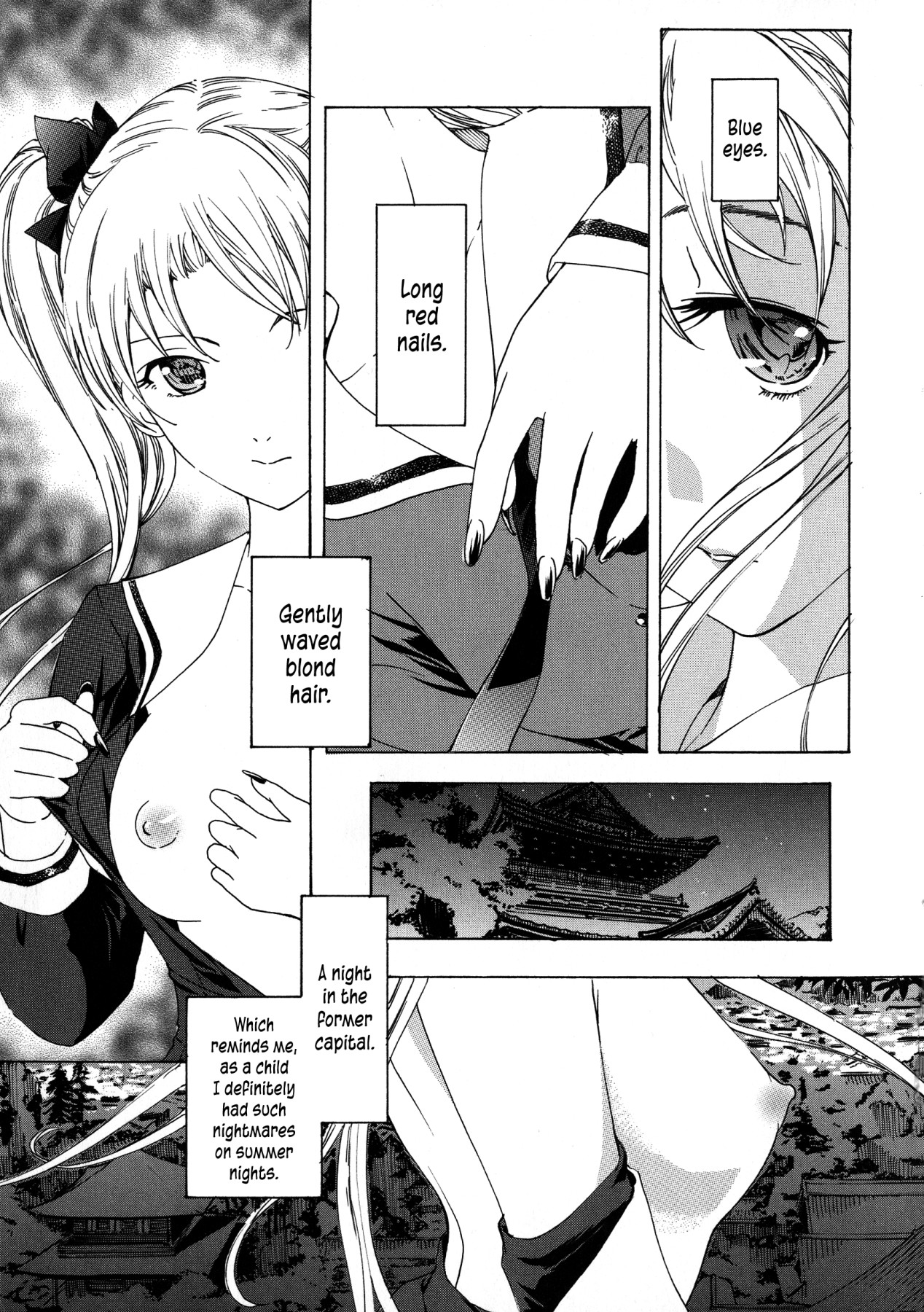 Hentai Manga Comic-Vampire Girl Black Lily-Read-7